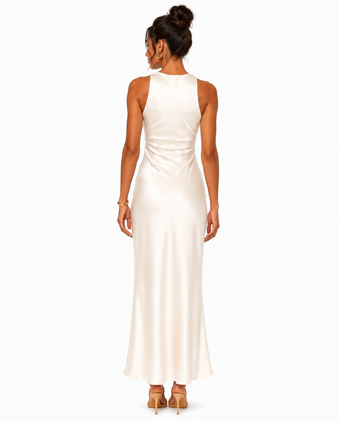 CELINE GOWN IN IVORY