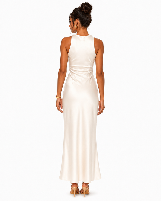 CELINE GOWN IN IVORY