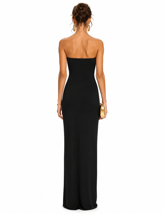 NOIR SCULPT GOWN
