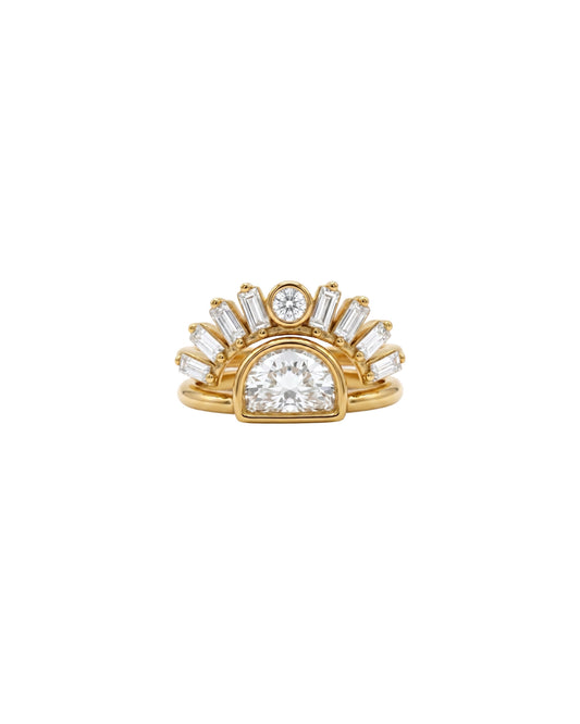 SOLEIL CROWN RING