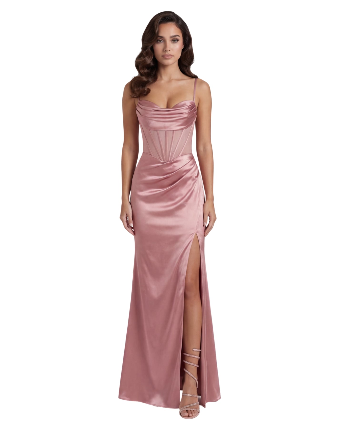 SOLÈNE DRESS IN ROSE