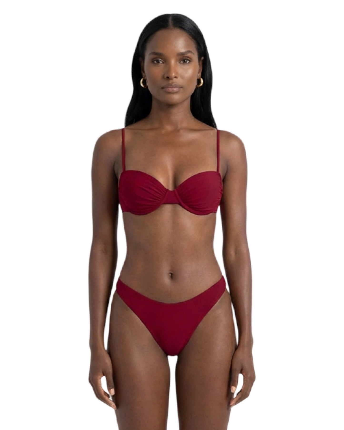 MAR BIKINI IN BURGUNDY